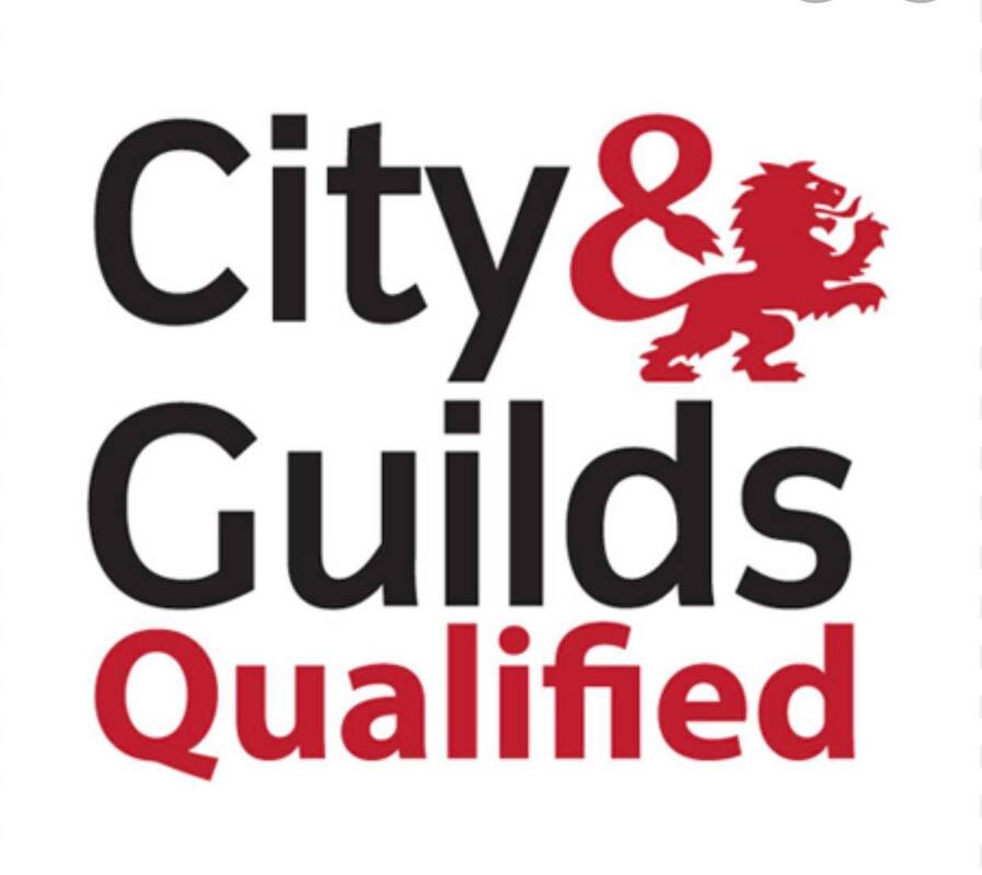All of our Team are City & Guilds Qualified